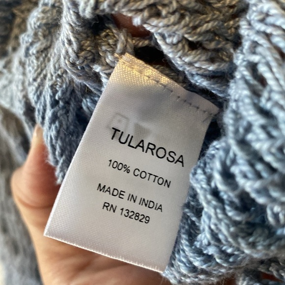 ularosa Willow Pullover Sweater Blue Sage - Picture 7 of 8